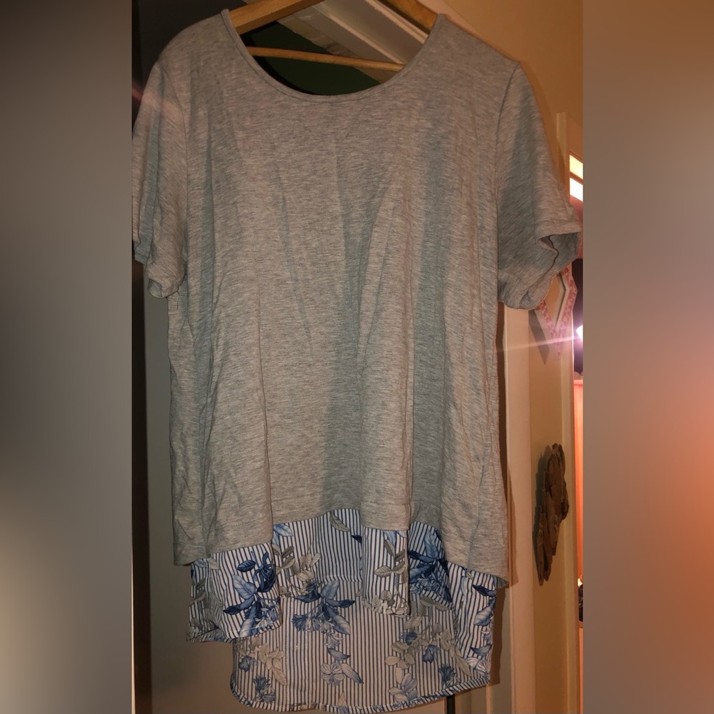 Layered blouse